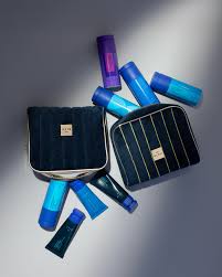 HIP holiday gift set with R+Co Bleu hair care products.